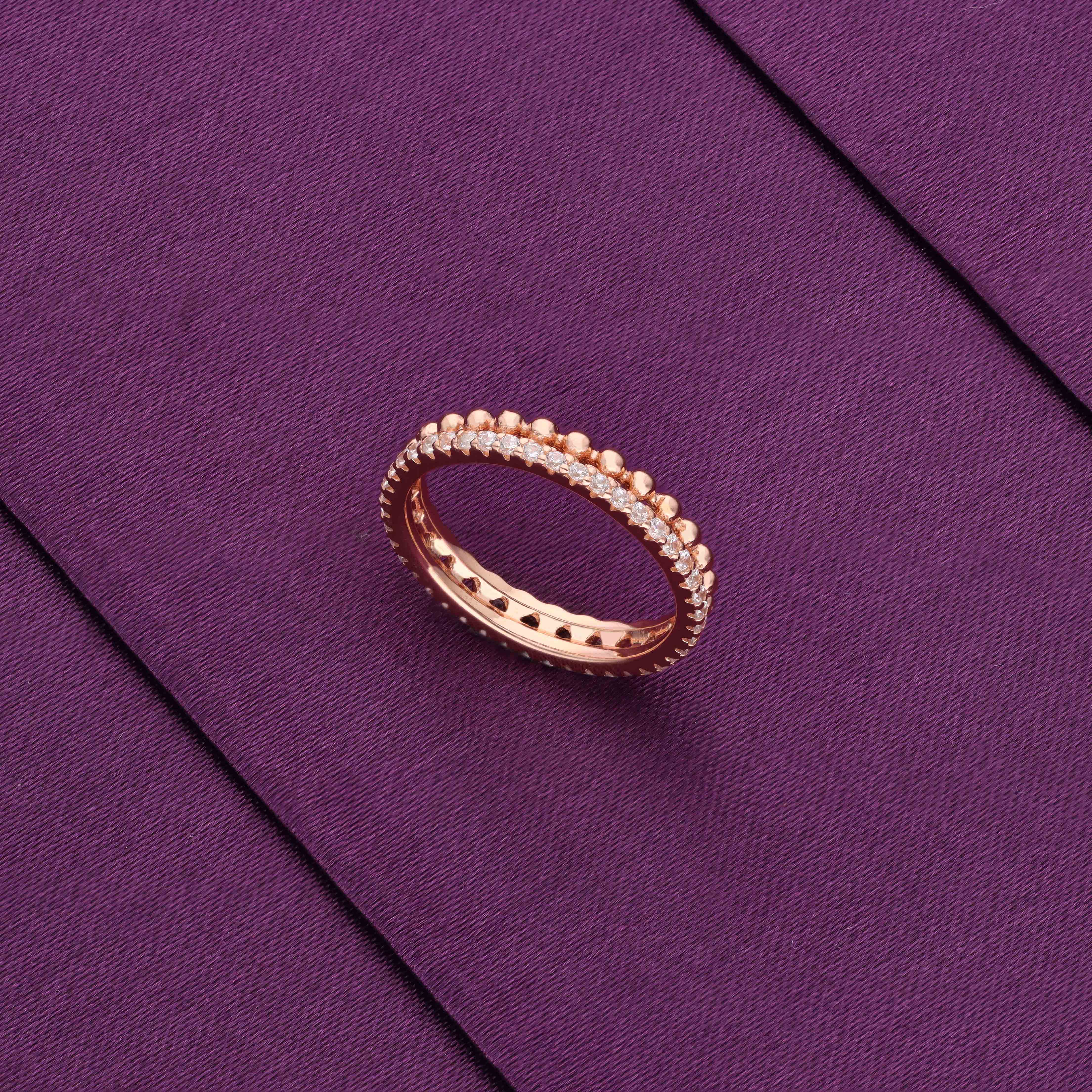An Epitome of Love Silver Band Silver Ring - Image 5