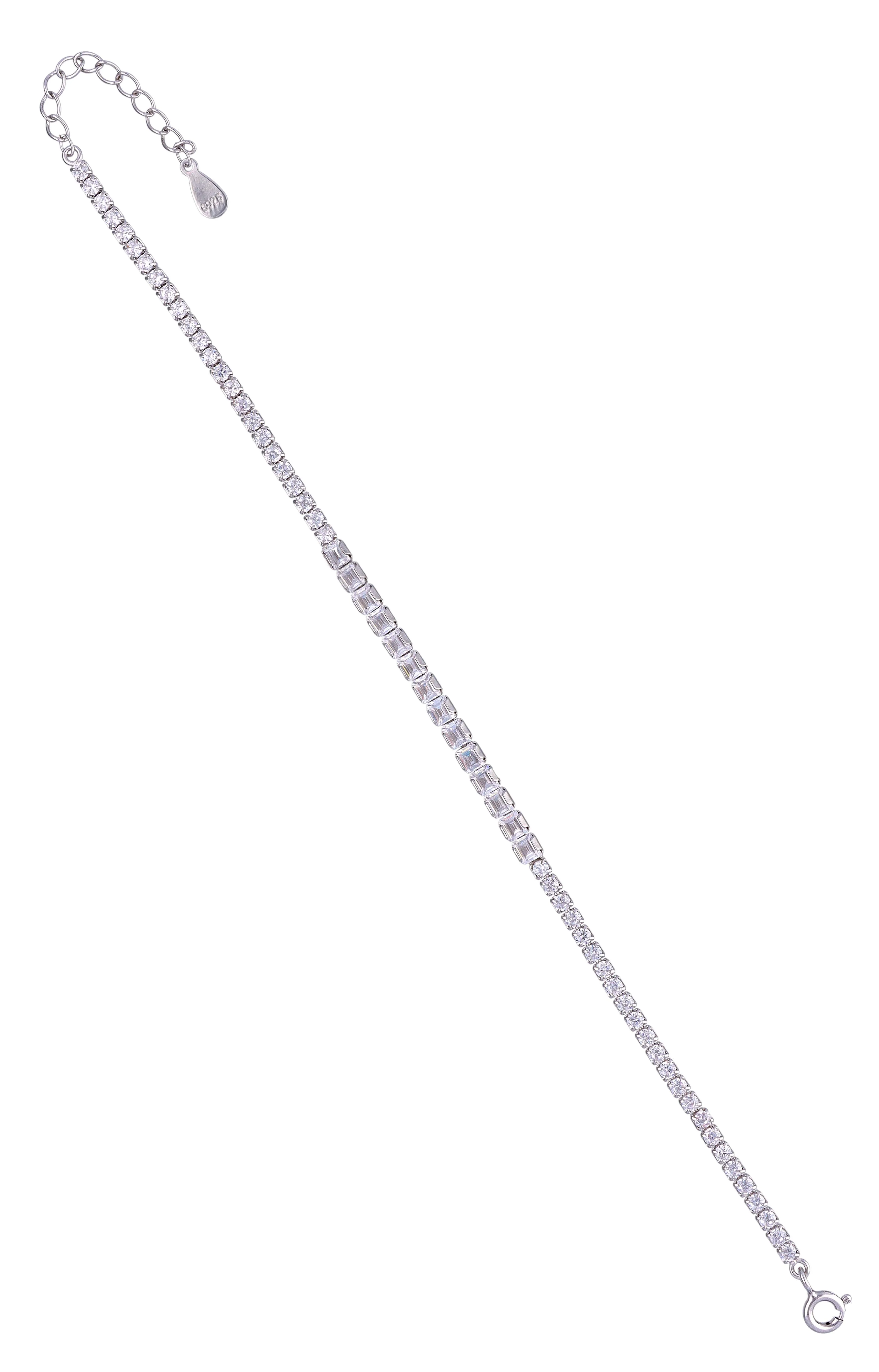 Radiant Solitaire Tennis Bracelet - Image 3