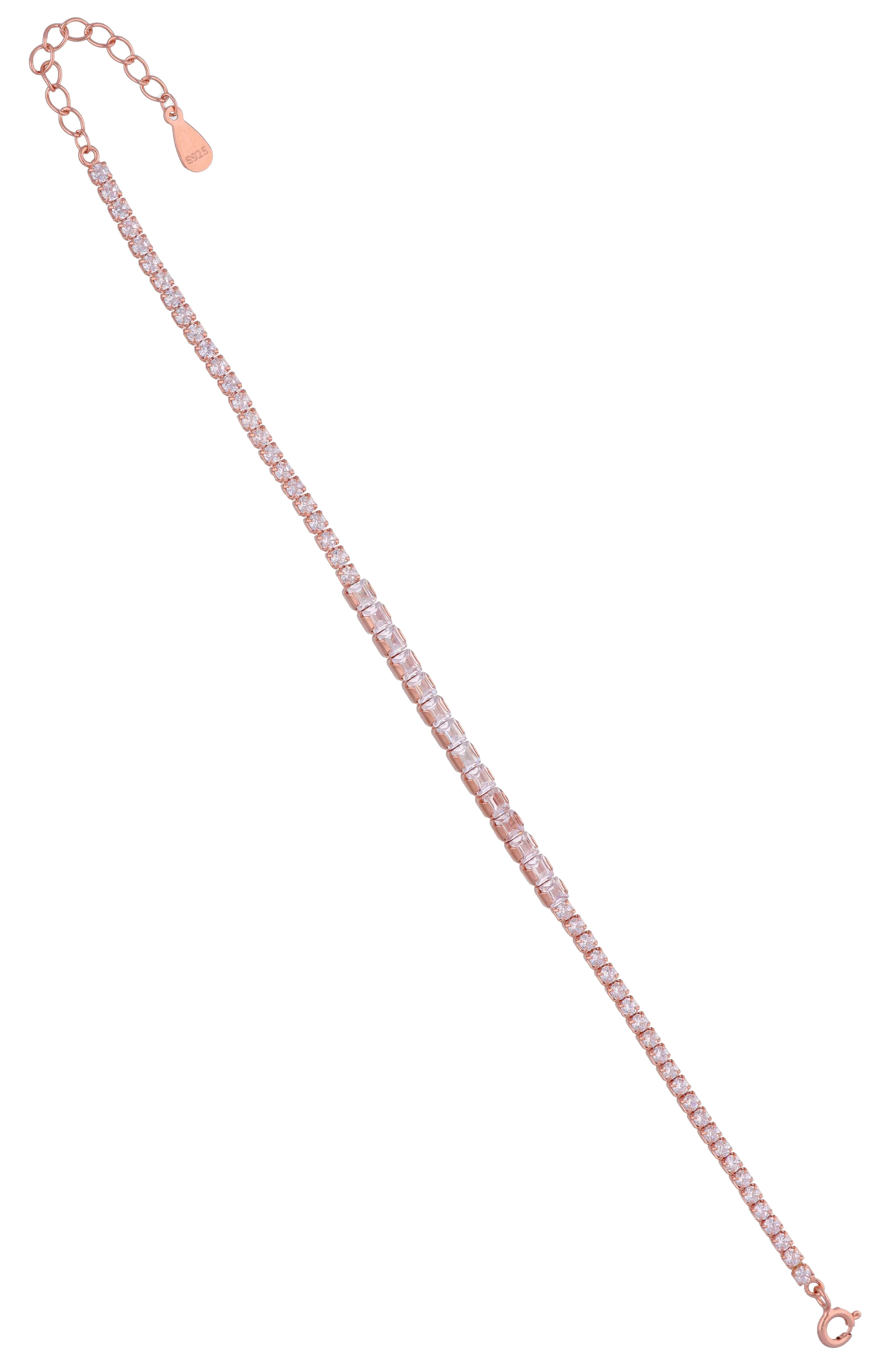 Radiant Solitaire Tennis Bracelet - Image 4