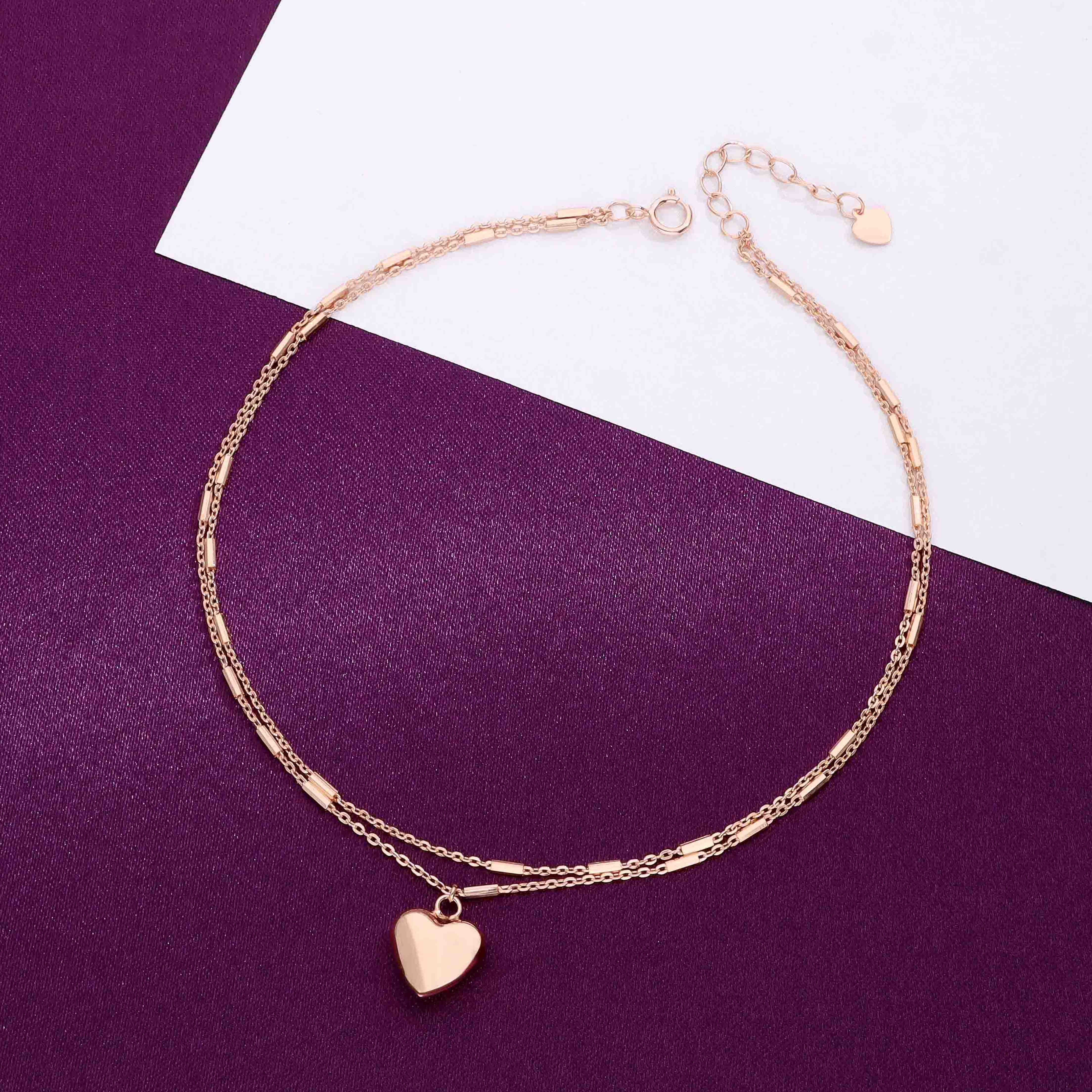 Ecstasy Of Stars Silver Charms Anklet - Image 5