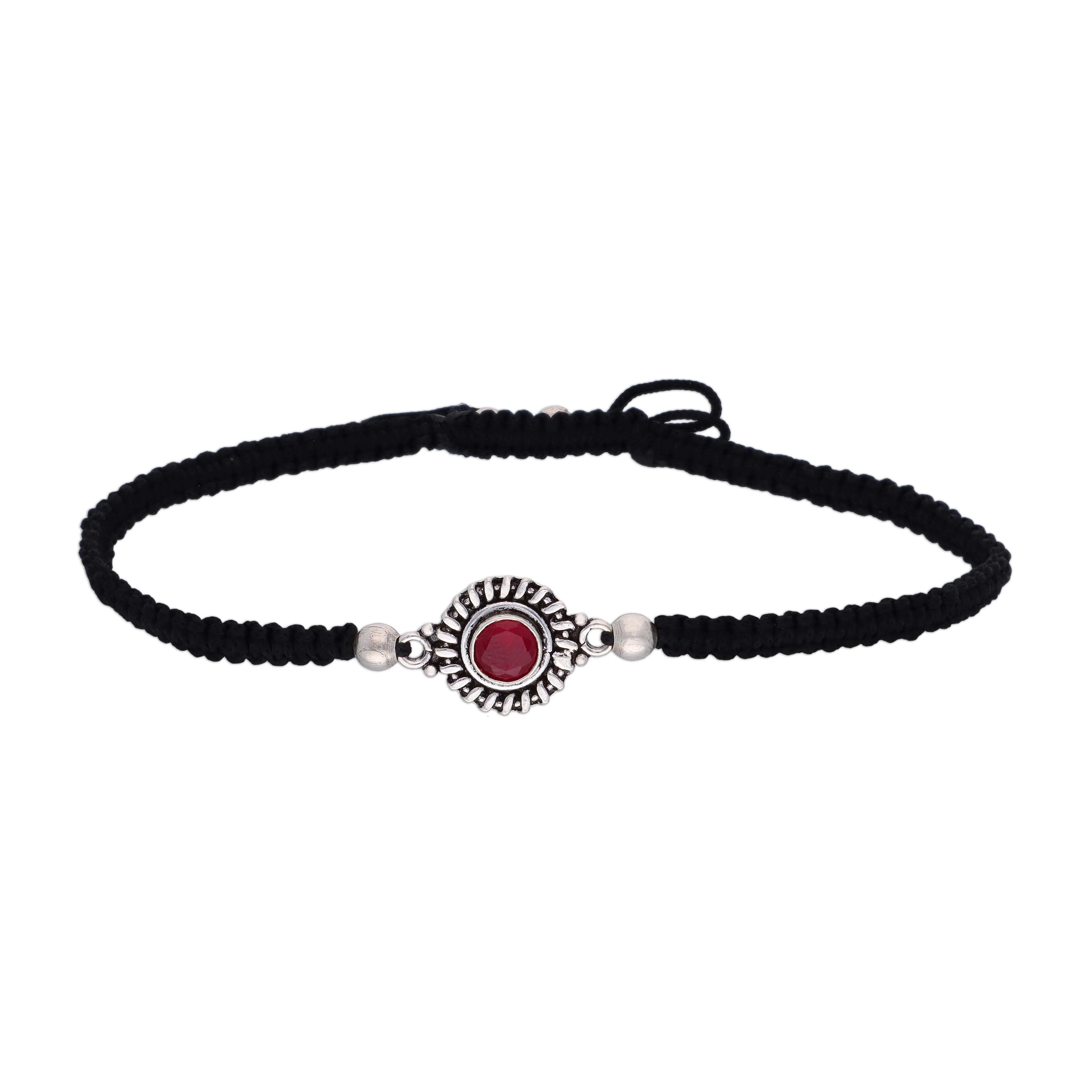 Sublime Spirit Silver Thread Anklet - Image 3