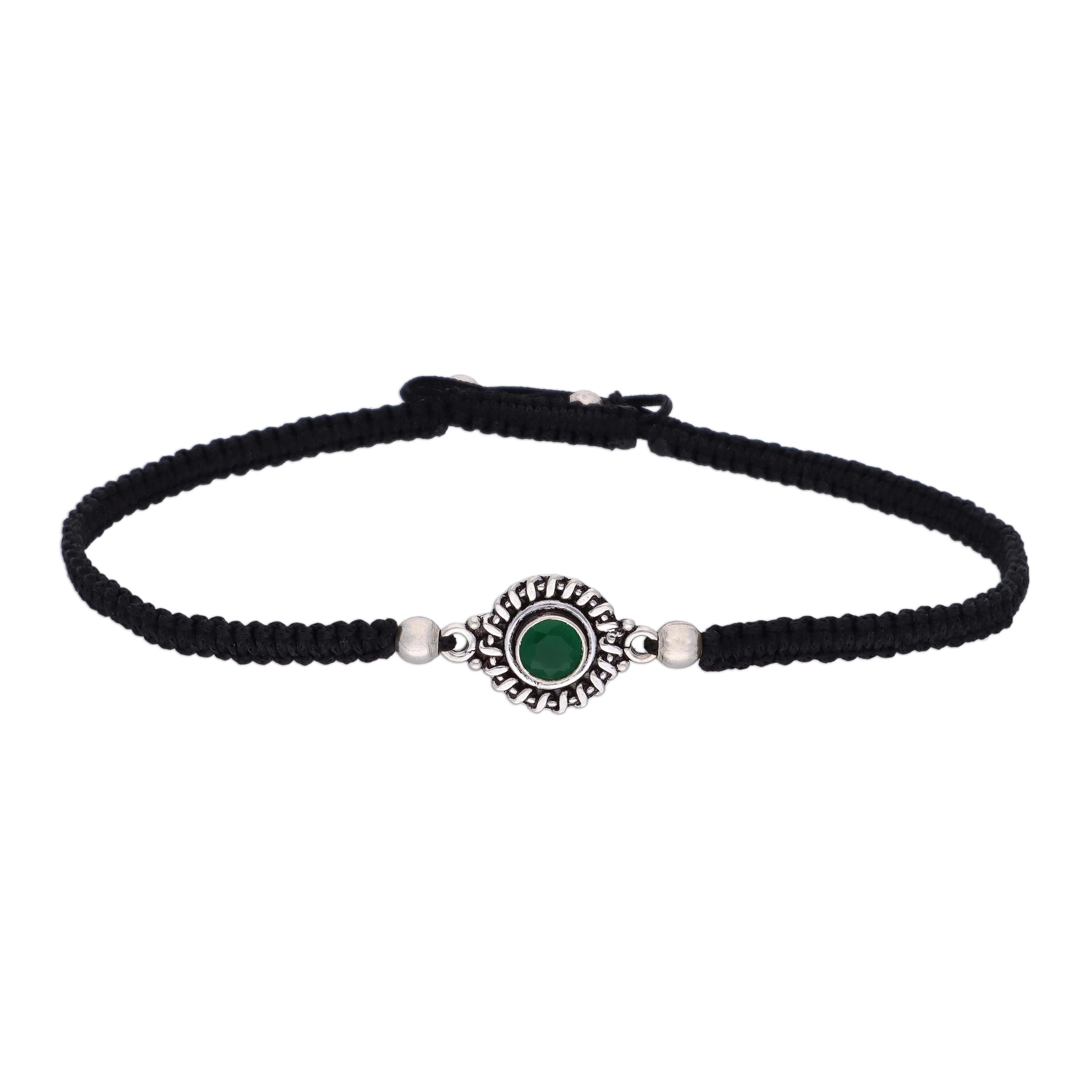 Sublime Spirit Silver Thread Anklet - Image 4